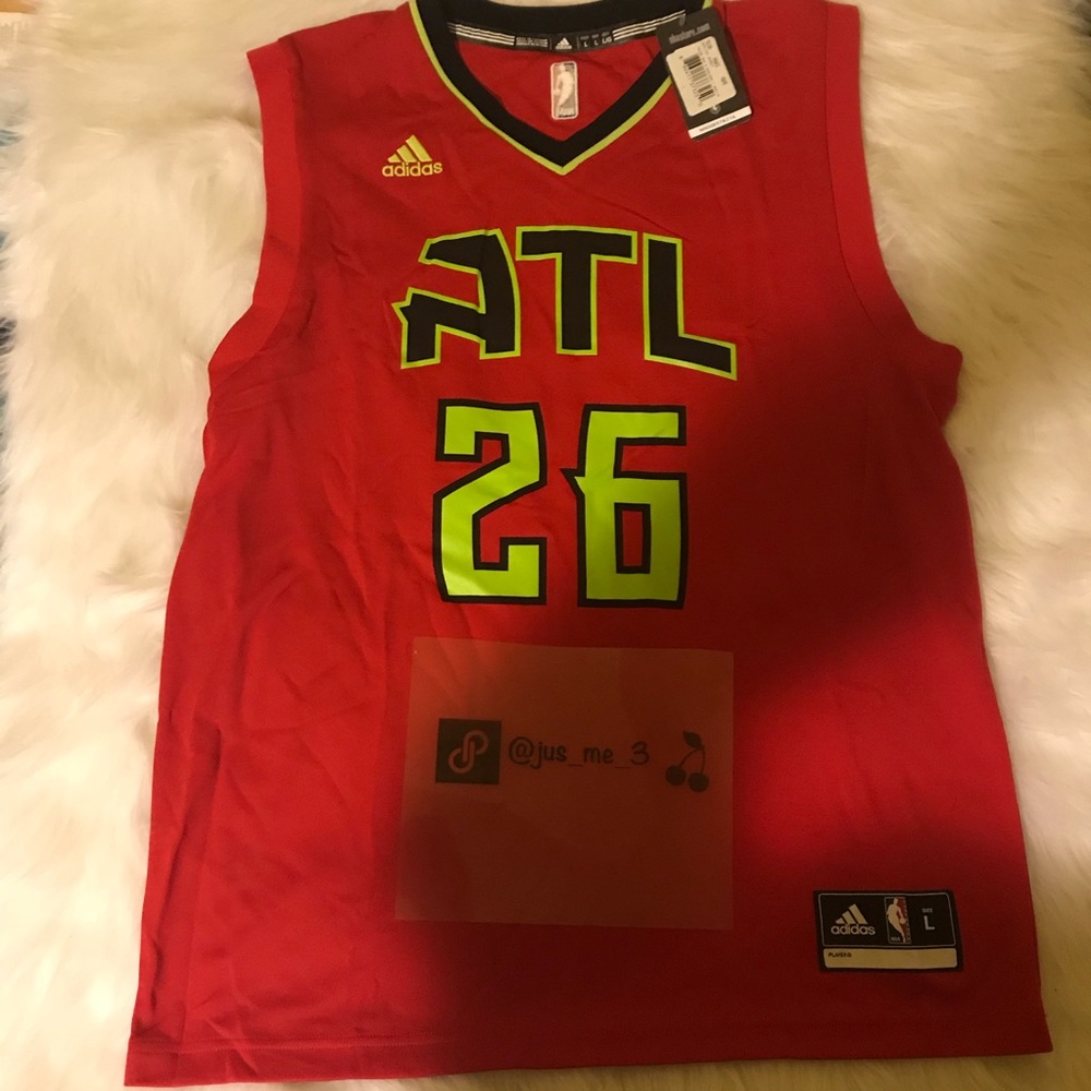 Adidas Atlanta Hawks K.Korver Jersey 🚨2/$30 HP ❤️ - Picture 4 of 8